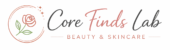 core finds lab logo design